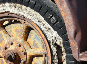 Spot Cracked Sidewalls
