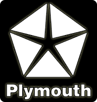 Our junkyard has lots of parts available to keep your Plymouth on the road Plymouth Cars Logo
