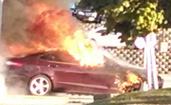 Junk yard that buys burnt cars