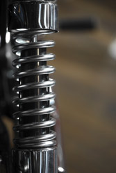 Used Car Shock from Suspension System in Junkyard